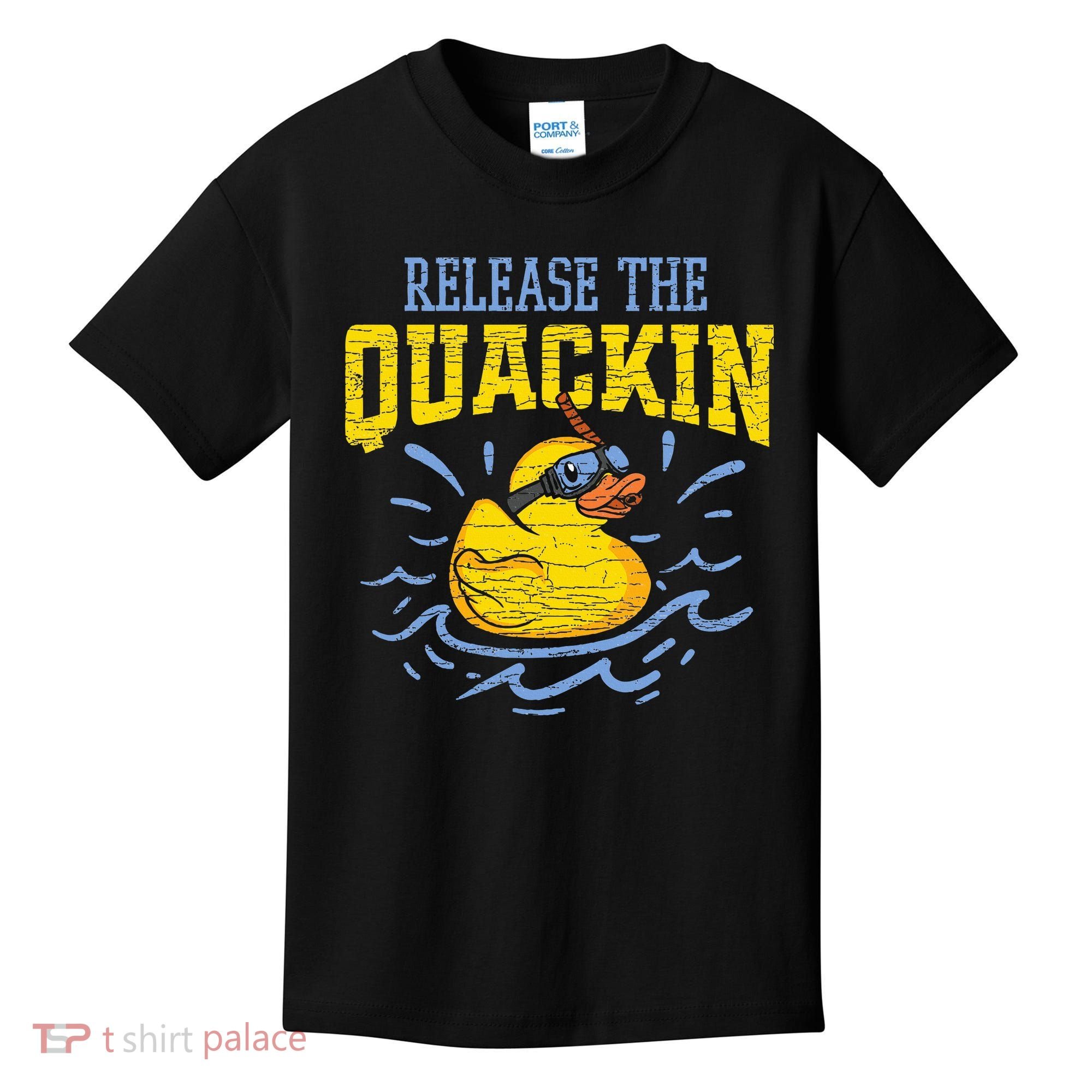 Release The Quackin Rubber Duck Kids T-Shirt