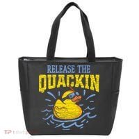Release The Quackin Rubber Duck Tote Bag thumb 0