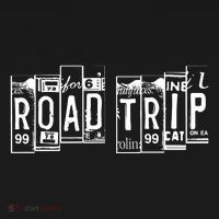 Road Trip V-Neck T-Shirt thumb 3