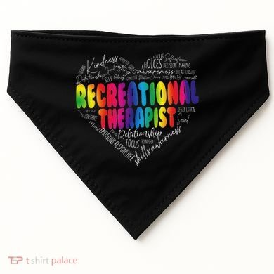 Recreational Therapist Recreation Therapy Therapeutic USA-Made Doggie Bandana