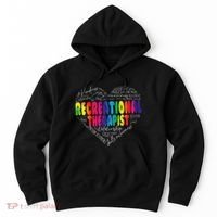 Recreational Therapist Recreation Therapy Therapeutic Hoodie thumb 0