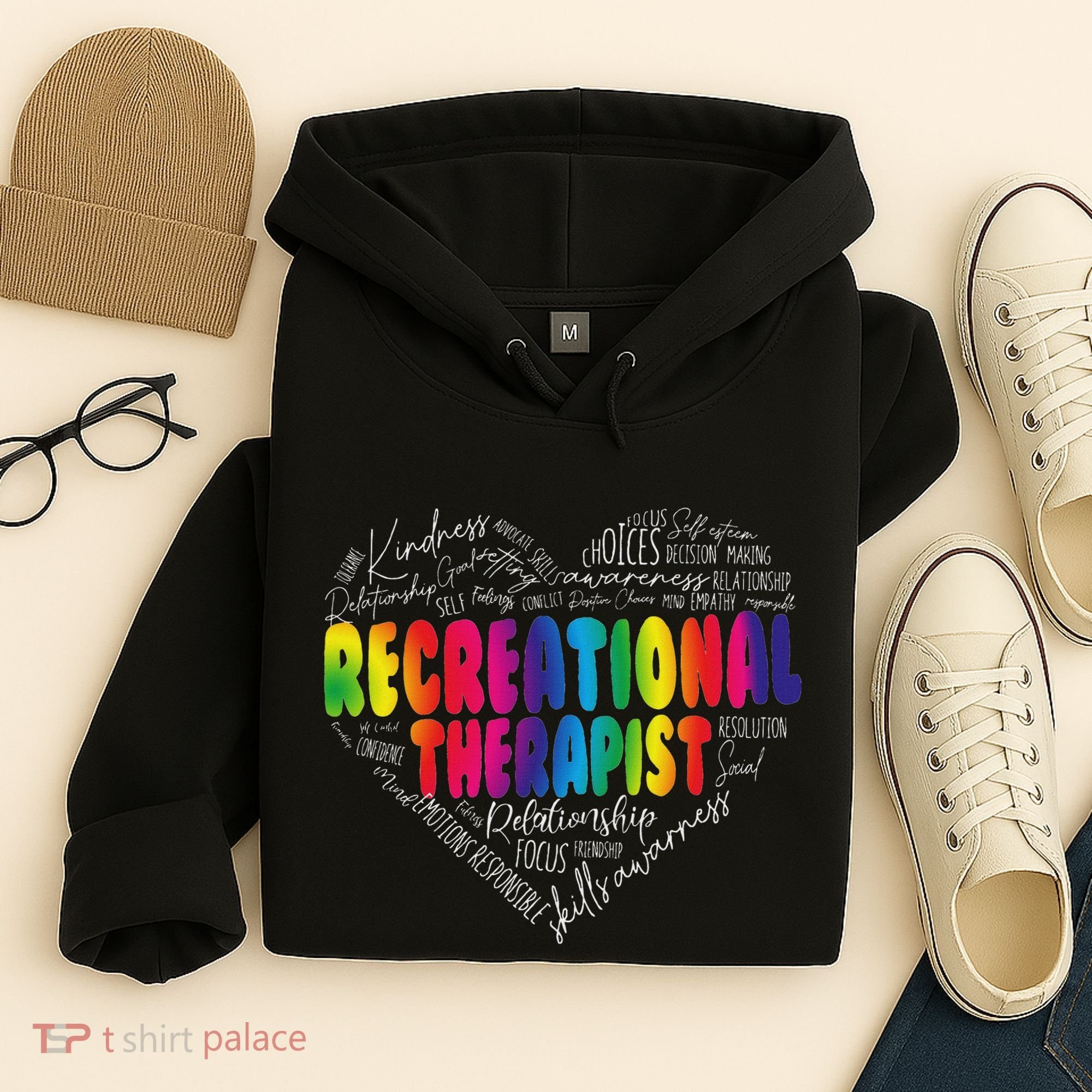 Recreational Therapist Recreation Therapy Therapeutic Hoodie