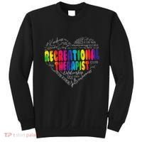 Recreational Therapist Recreation Therapy Therapeutic Sweatshirt thumb 0