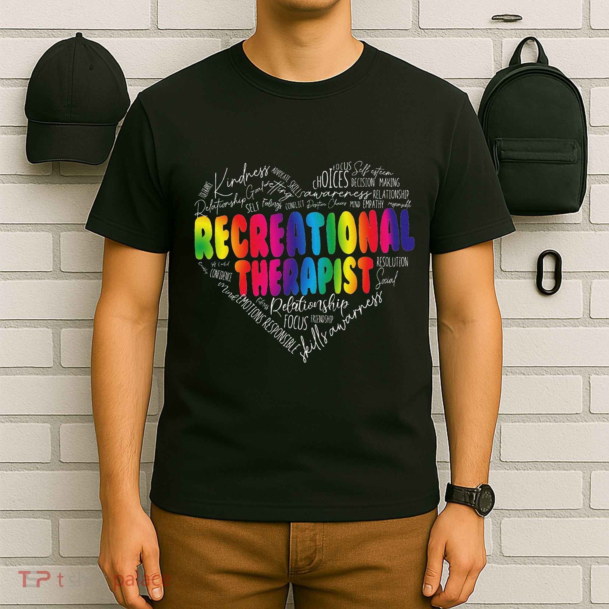 Recreational Therapist Recreation Therapy Therapeutic T-Shirt