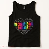 Recreational Therapist Recreation Therapy Therapeutic Tank Top thumb 2
