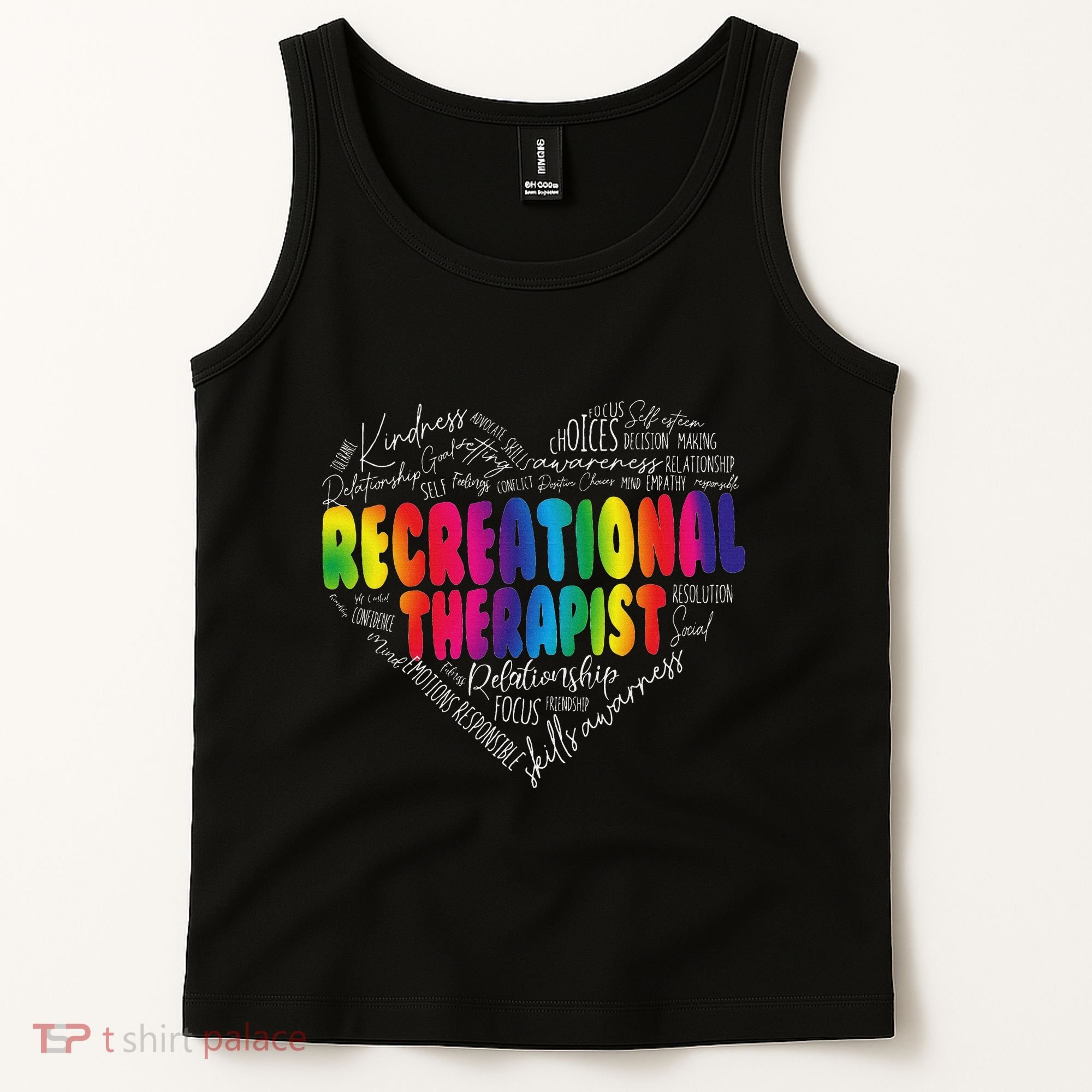 Recreational Therapist Recreation Therapy Therapeutic Tank Top