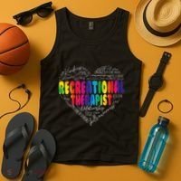 Recreational Therapist Recreation Therapy Therapeutic Tank Top thumb 4