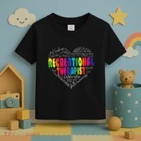 Recreational Therapist Recreation Therapy Therapeutic Toddler T-Shirt thumb 3
