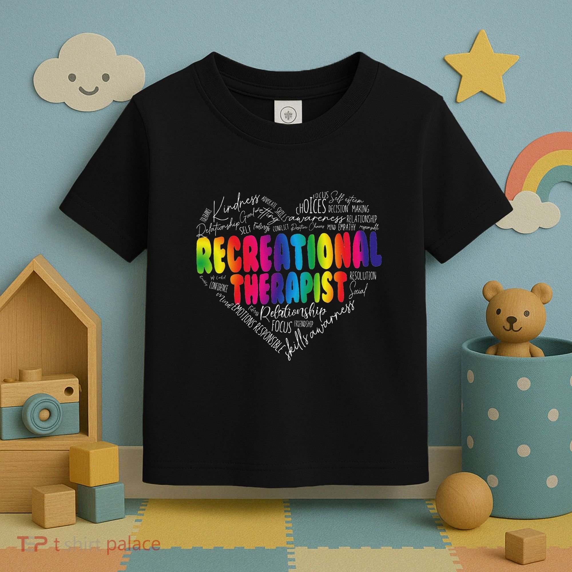 Recreational Therapist Recreation Therapy Therapeutic Toddler T-Shirt
