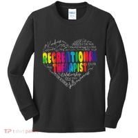 Recreational Therapist Recreation Therapy Therapeutic Kids Long Sleeve Shirt thumb 0
