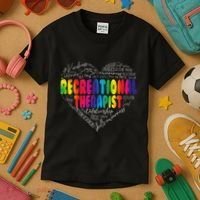 Recreational Therapist Recreation Therapy Therapeutic Kids T-Shirt thumb 3