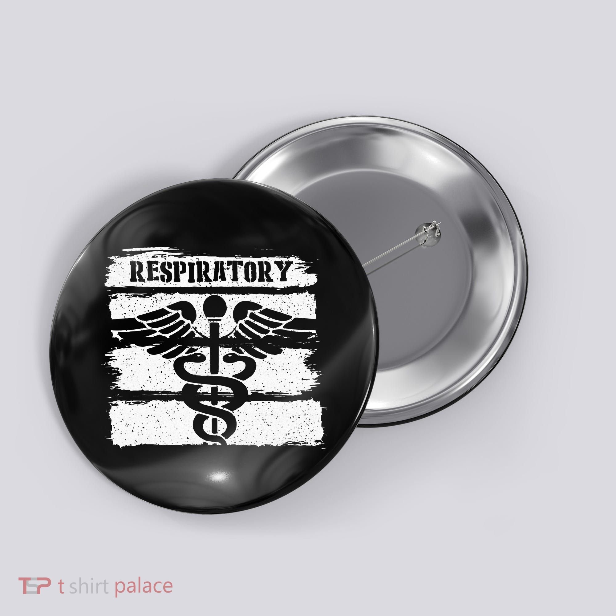 Respiratory Therapist Respiratory Therapy RT Lung Doctor Button