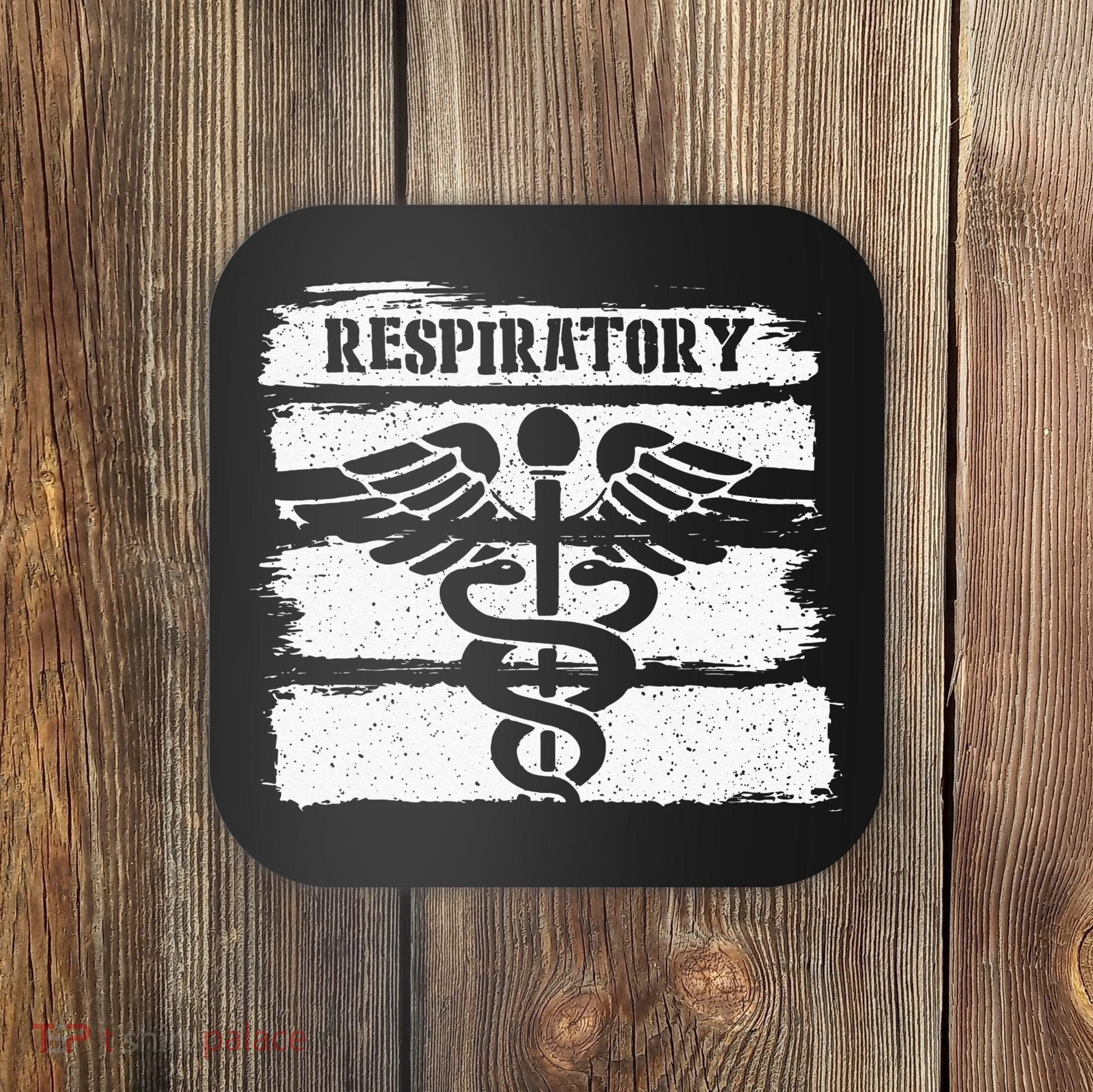 Respiratory Therapist Respiratory Therapy RT Lung Doctor Coaster