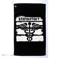 Respiratory Therapist Respiratory Therapy RT Lung Doctor Golf Towel thumb 0