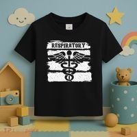 Respiratory Therapist Respiratory Therapy RT Lung Doctor Toddler T-Shirt thumb 3