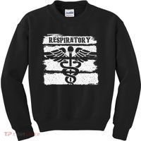 Respiratory Therapist Respiratory Therapy RT Lung Doctor Kids Sweatshirt thumb 0