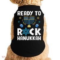Ready To Rock Hanukkah Pajamas Chanukah Doggie Tank thumb 0