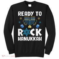 Ready To Rock Hanukkah Pajamas Chanukah Sweatshirt thumb 0