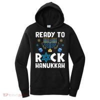 Ready To Rock Hanukkah Pajamas Chanukah Women's Hoodie thumb 0
