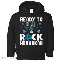 Ready To Rock Hanukkah Pajamas Chanukah Toddler Hoodie thumb 0