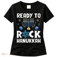 Ready To Rock Hanukkah Pajamas Chanukah Women's T-Shirt thumb 0