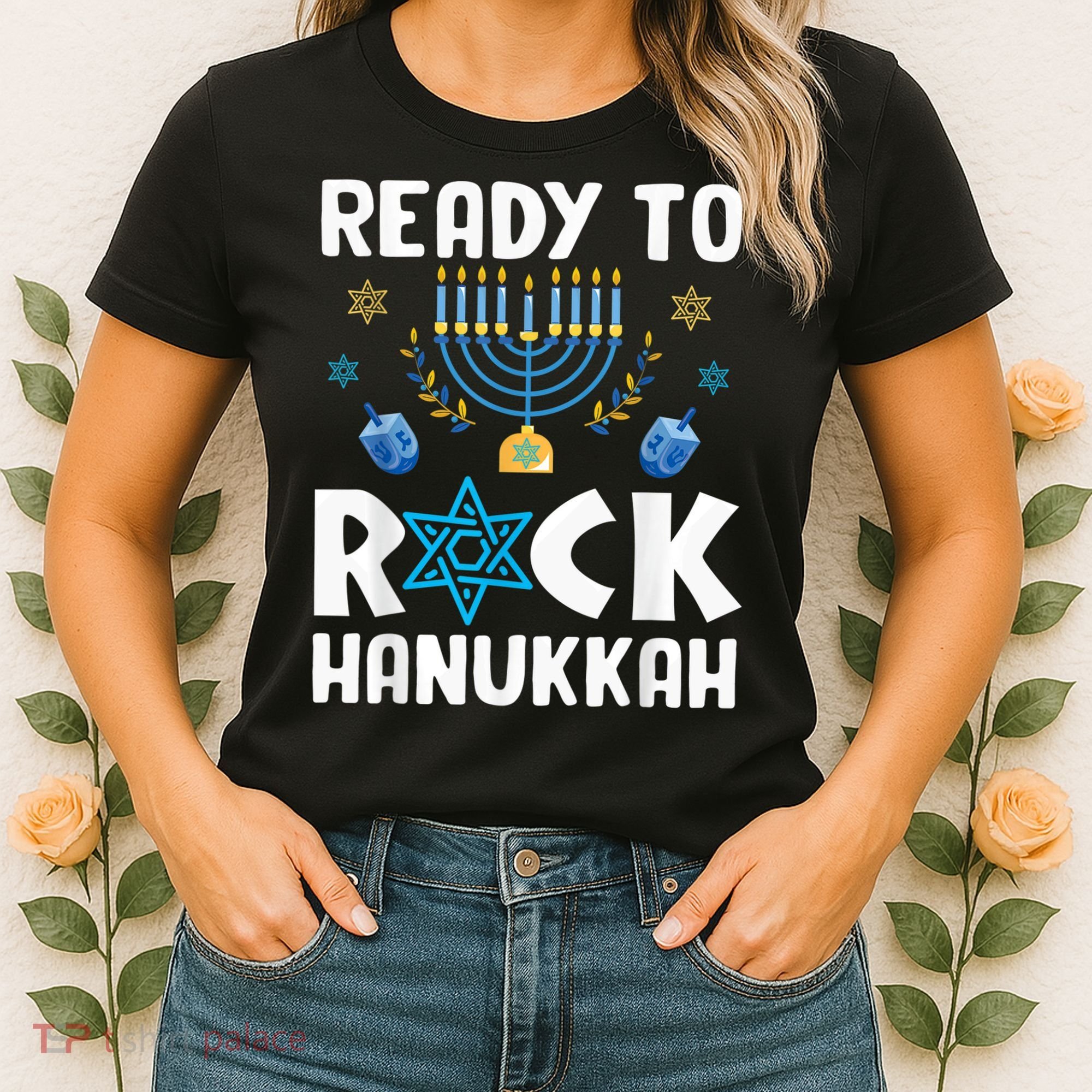 Ready To Rock Hanukkah Pajamas Chanukah Women's T-Shirt