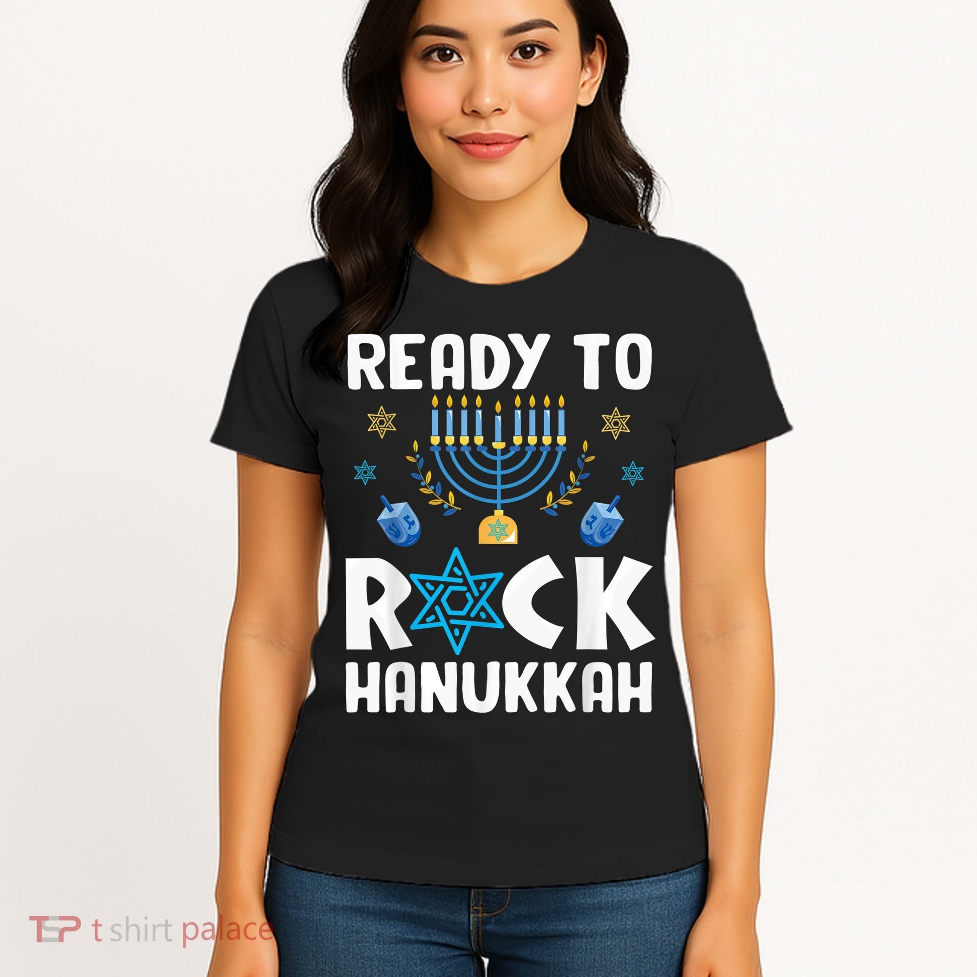 Ready To Rock Hanukkah Pajamas Chanukah Women's T-Shirt