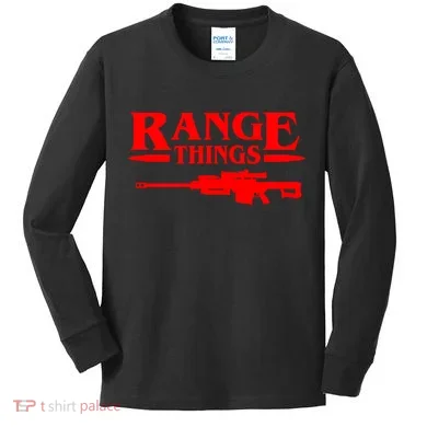 Range Things Kids Long Sleeve Shirt
