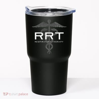 Respiratory Therapy RRT Front Back Respiratory Care Tumbler