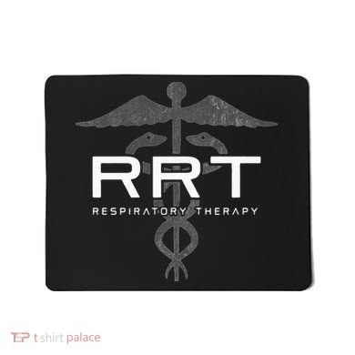 Respiratory Therapy RRT Front Back Respiratory Care Mousepad