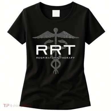 Respiratory Therapy RRT Front Back Respiratory Care Women's T-Shirt