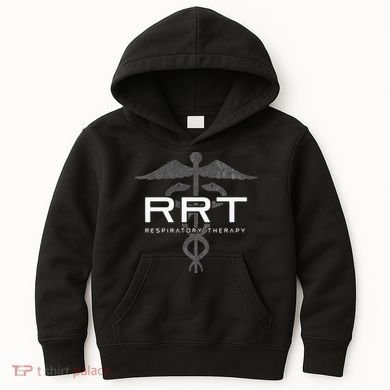 Respiratory Therapy RRT Front Back Respiratory Care Kids Hoodie