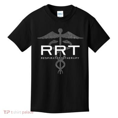 Respiratory Therapy RRT Front Back Respiratory Care Kids T-Shirt