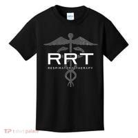 Respiratory Therapy RRT Front Back Respiratory Care Kids T-Shirt thumb 0