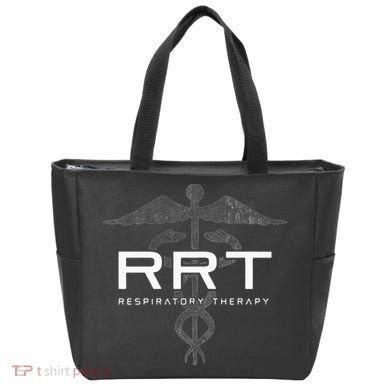 Respiratory Therapy RRT Front Back Respiratory Care Tote Bag
