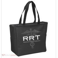 Respiratory Therapy RRT Front Back Respiratory Care Tote Bag thumb 2