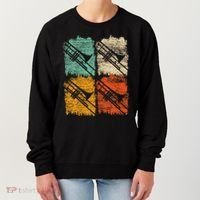 Retro Trombone Women's Sweatshirt thumb 0
