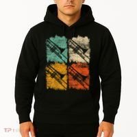 Retro Trombone Hoodie thumb 2
