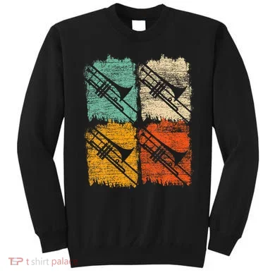 Retro Trombone Sweatshirt