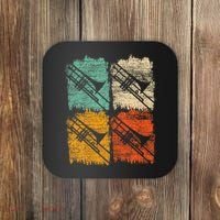 Retro Trombone Coaster thumb 0