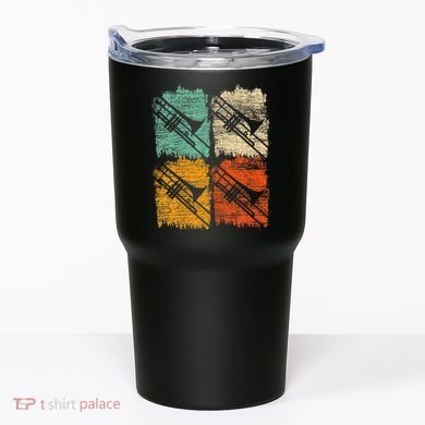 Retro Trombone Tumbler