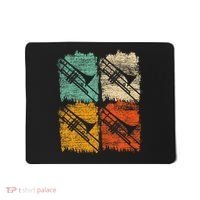 Retro Trombone Mousepad thumb 0