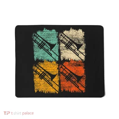 Retro Trombone Mousepad