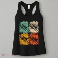 Retro Trombone Women's Tank Top thumb 3