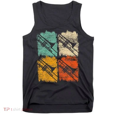 Retro Trombone Tank Top