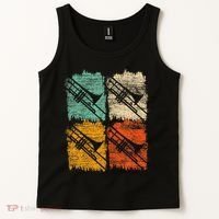 Retro Trombone Tank Top thumb 2