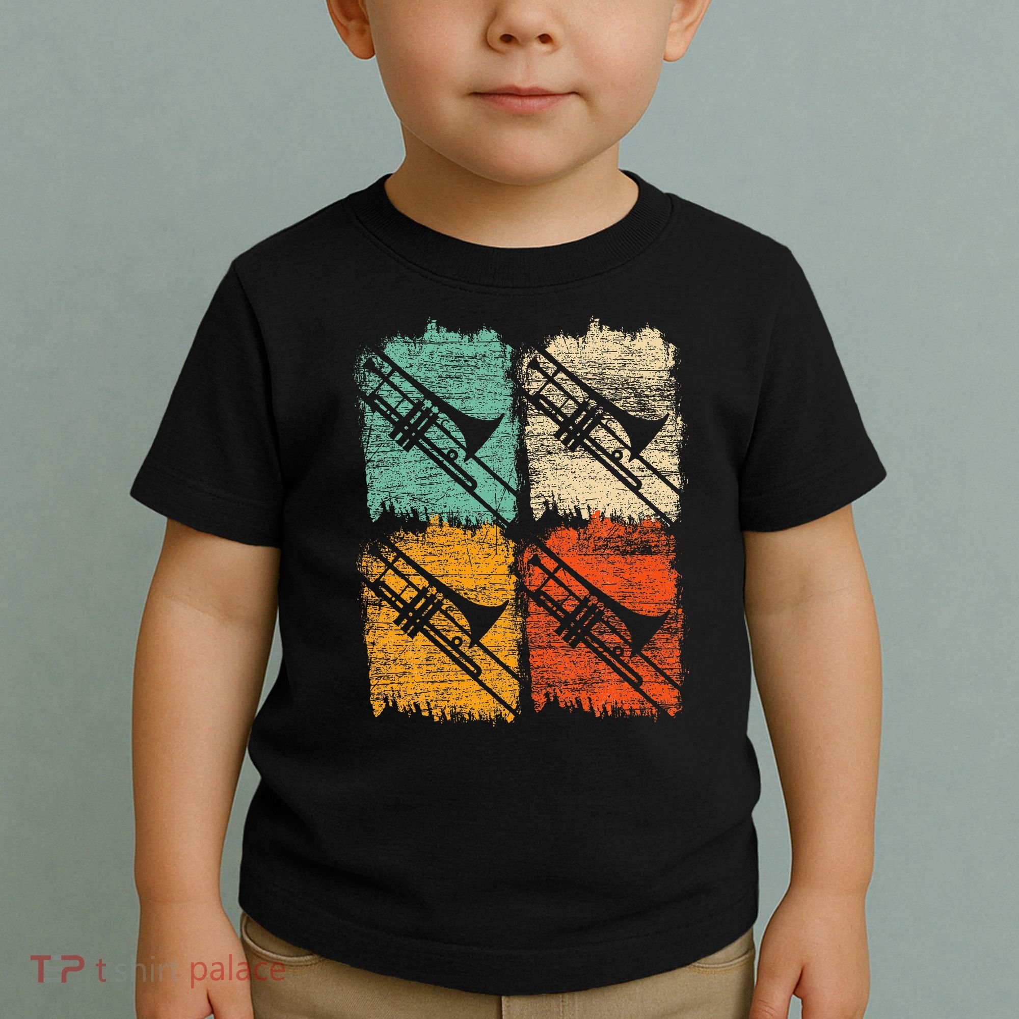 Retro Trombone Toddler T-Shirt