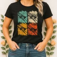 Retro Trombone Women's T-Shirt thumb 2