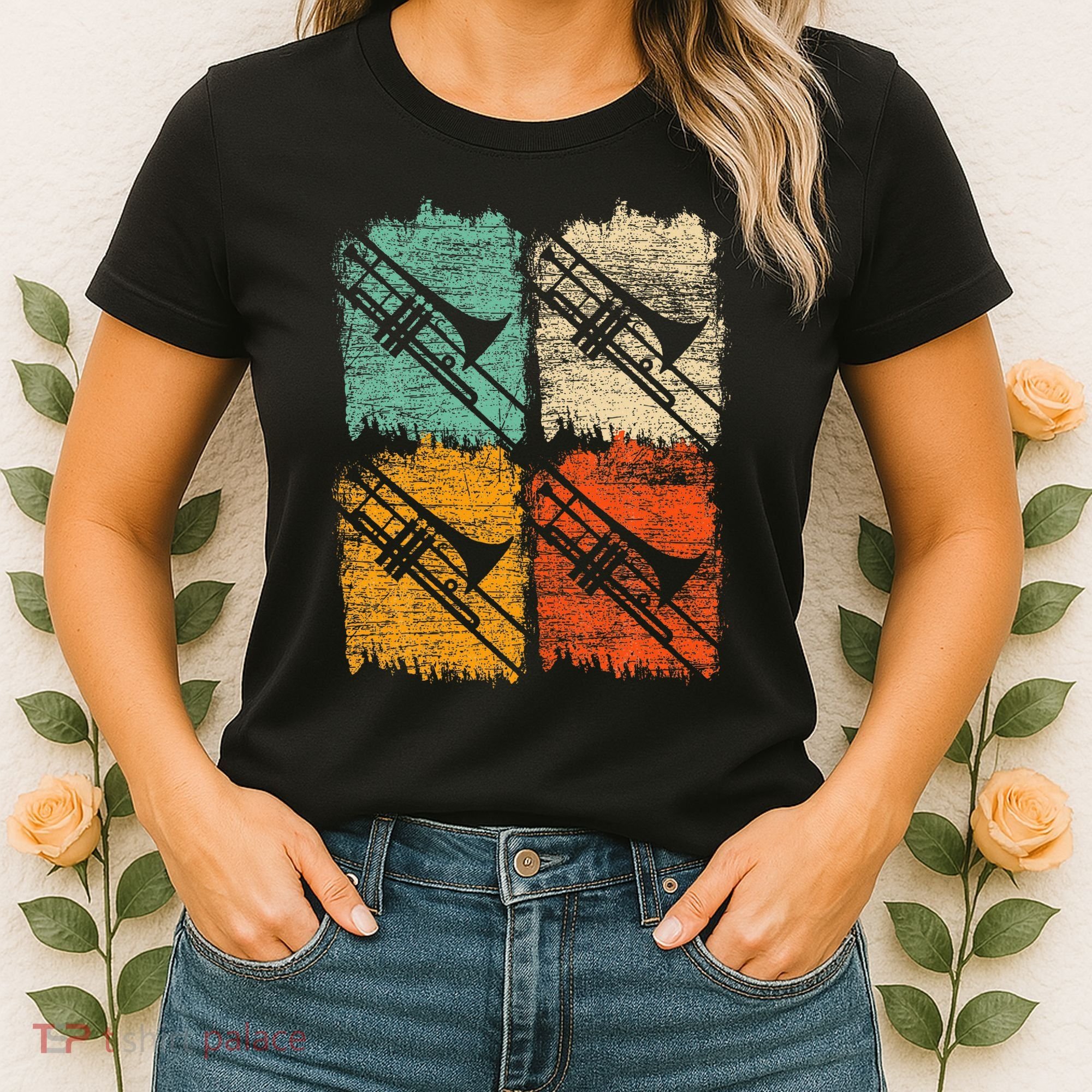 Retro Trombone Women's T-Shirt
