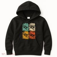Retro Trombone Kids Hoodie thumb 0